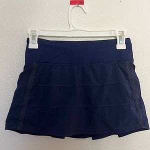 Lululemon Dark Navy Blue skirt